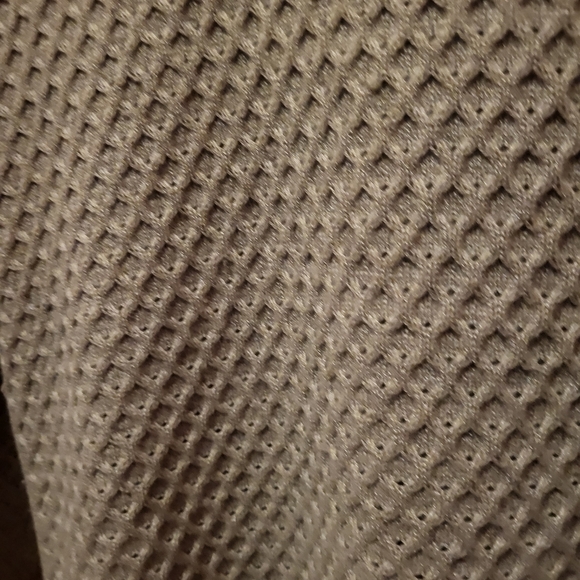 Athleta Honeycomb Taupe Crewneck Wool Blend Tunic Sweater Size XL - Picture 8 of 8